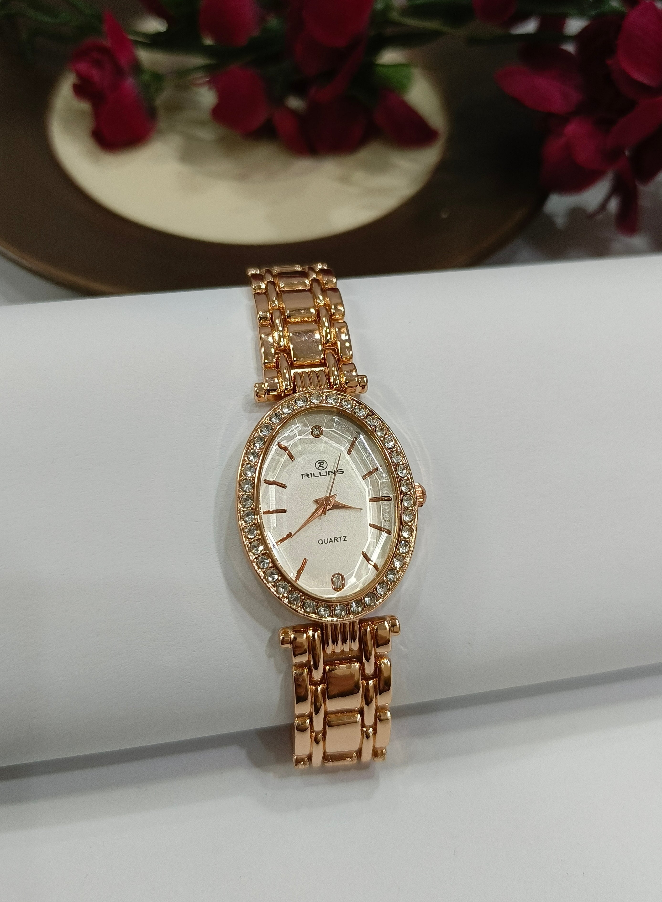 Rillins Oval Shaped Watch