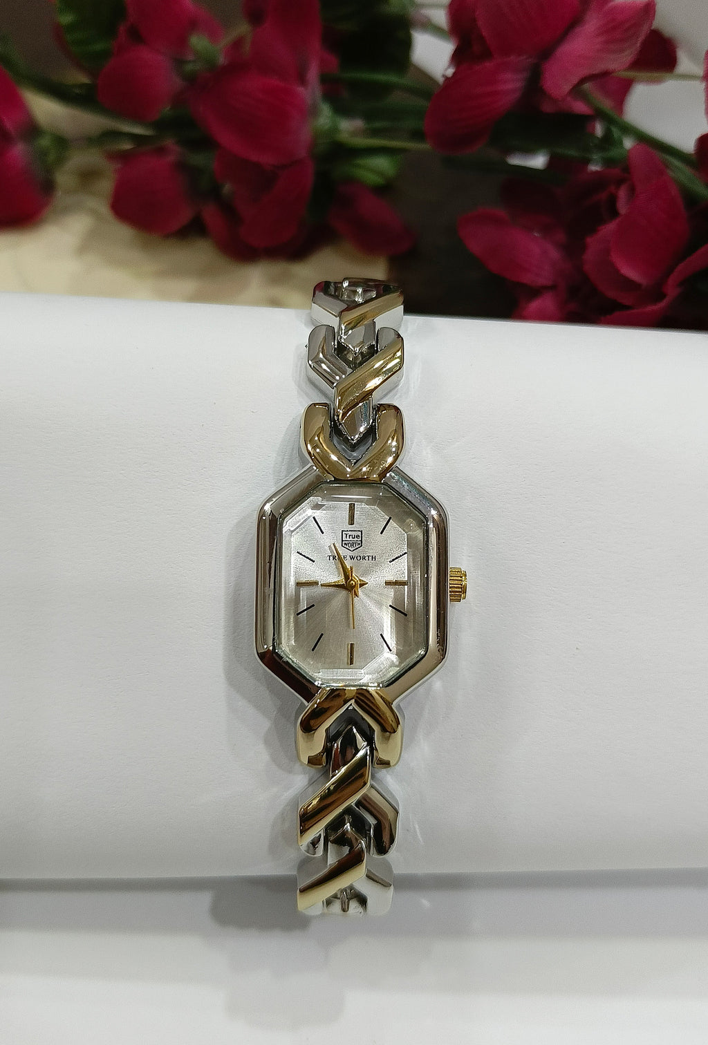 True Worth Hexa TwoTone Watch