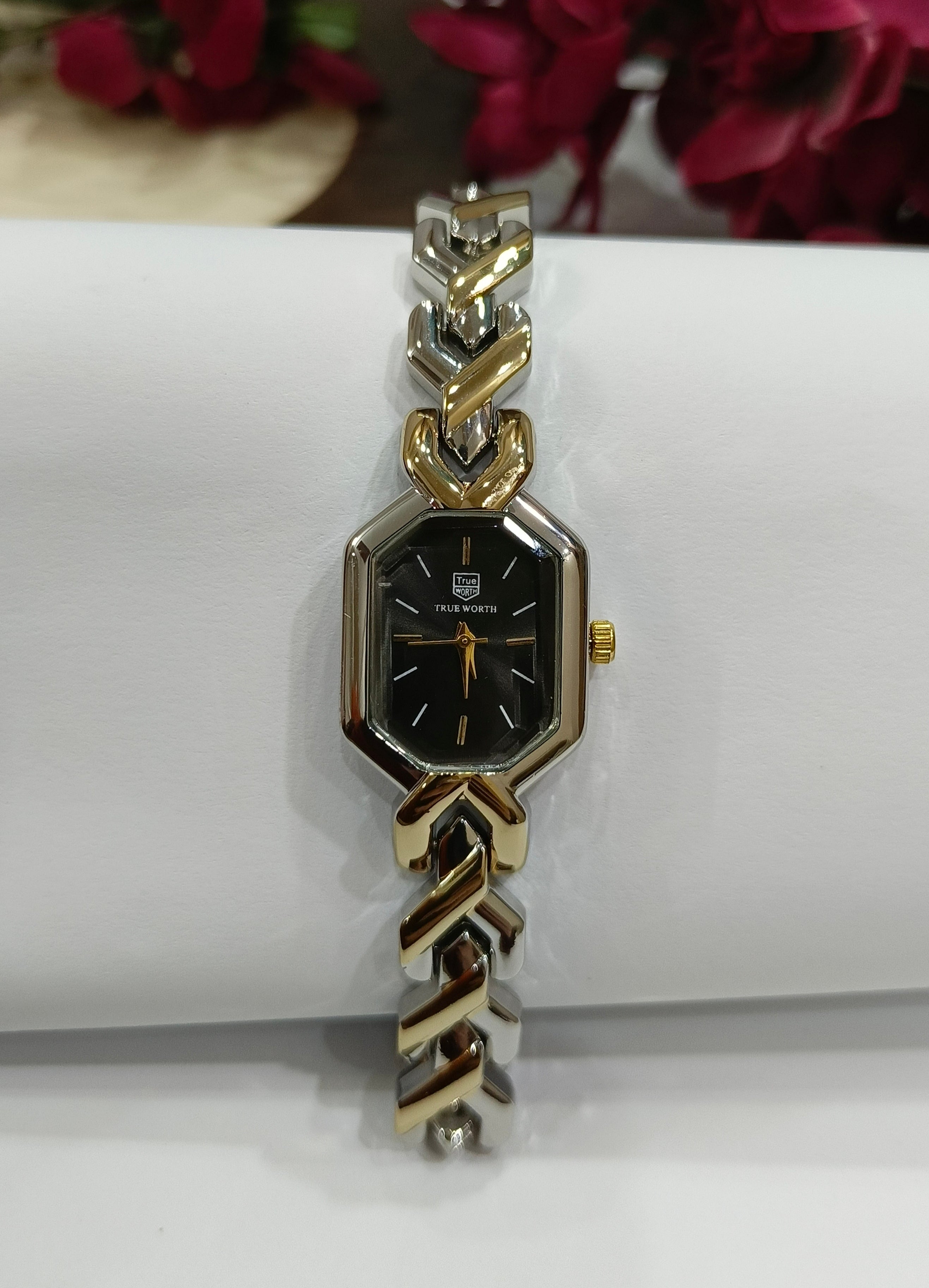 True Worth Hexa TwoTone Watch