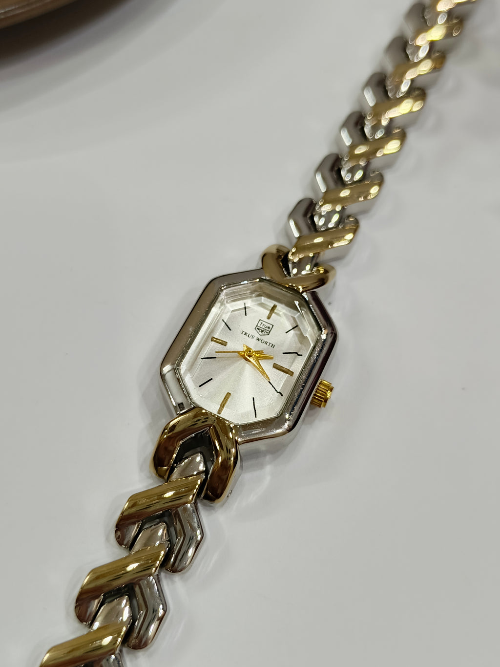 True Worth Hexa TwoTone Watch