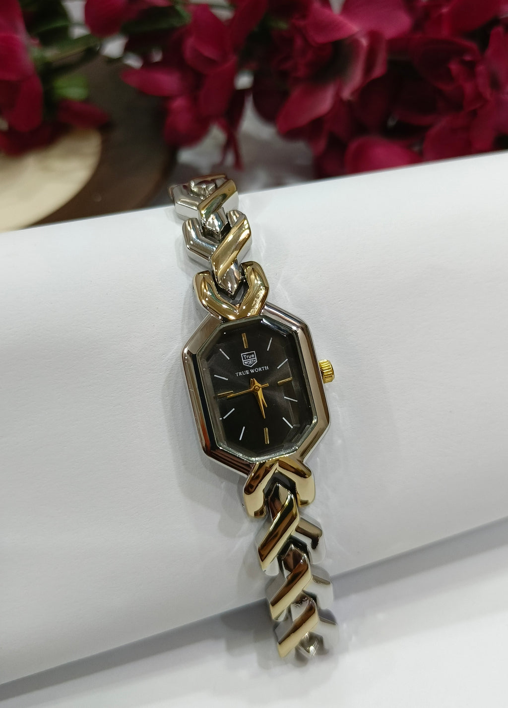 True Worth Hexa TwoTone Watch