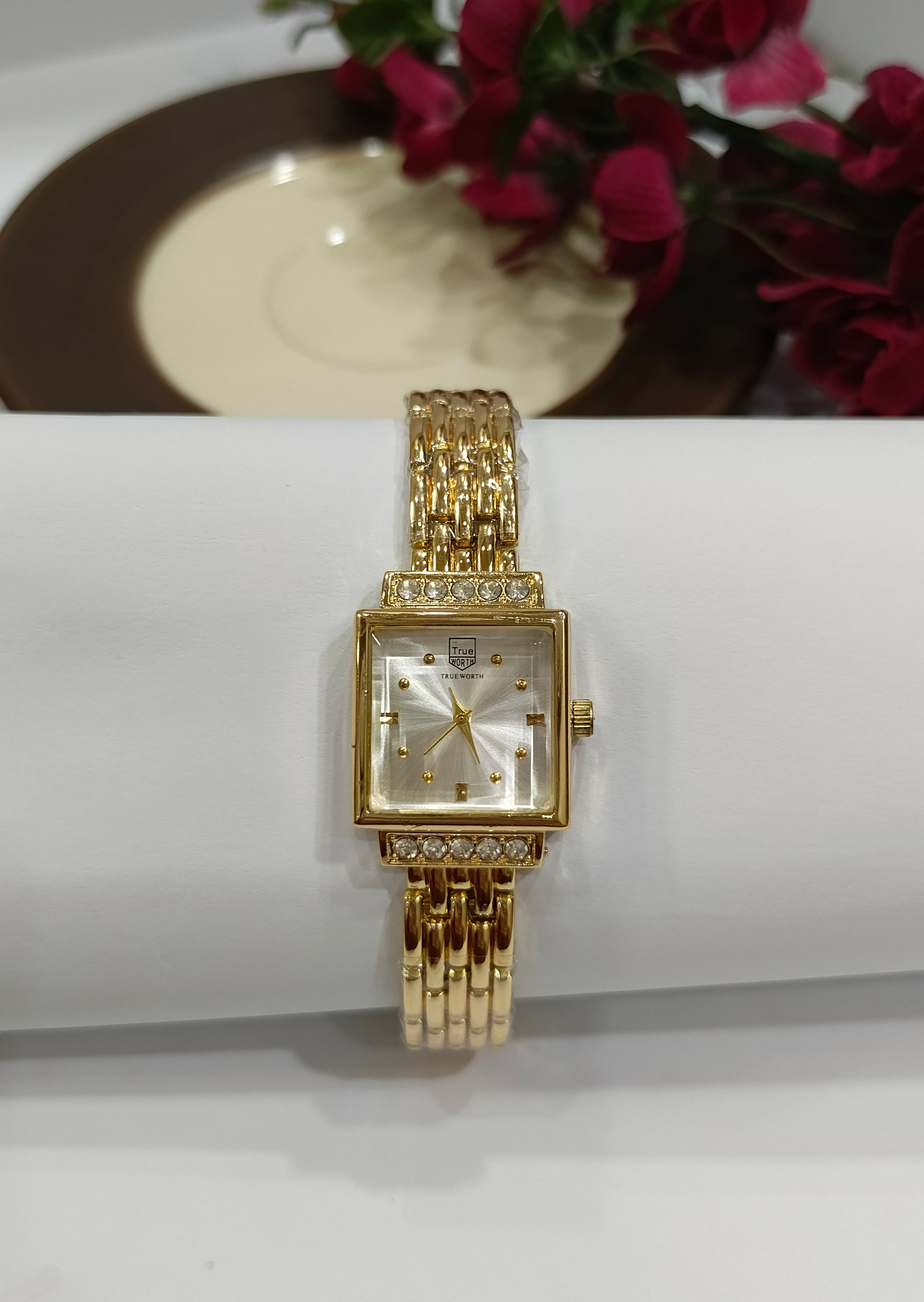 True Worth Royal Square Collection Watch