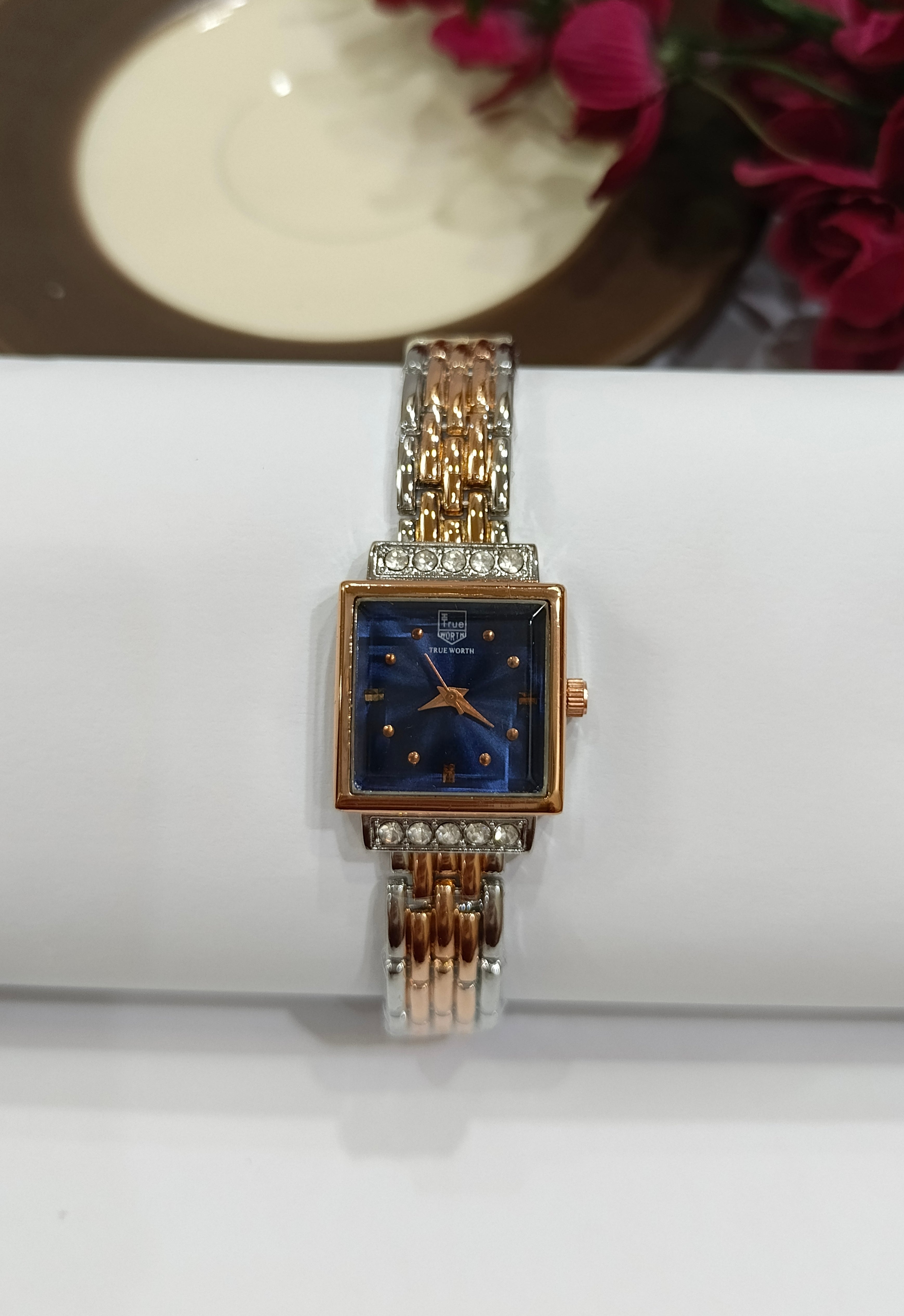 True Worth Royal Square Collection Watch