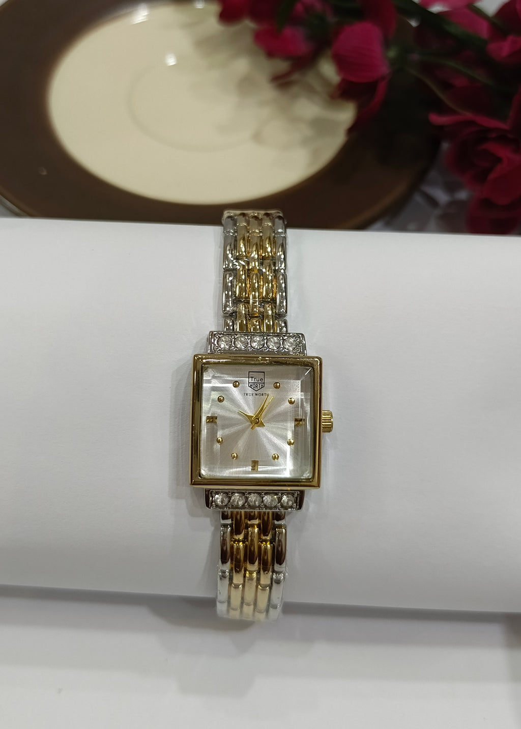 True Worth Royal Square Collection Watch