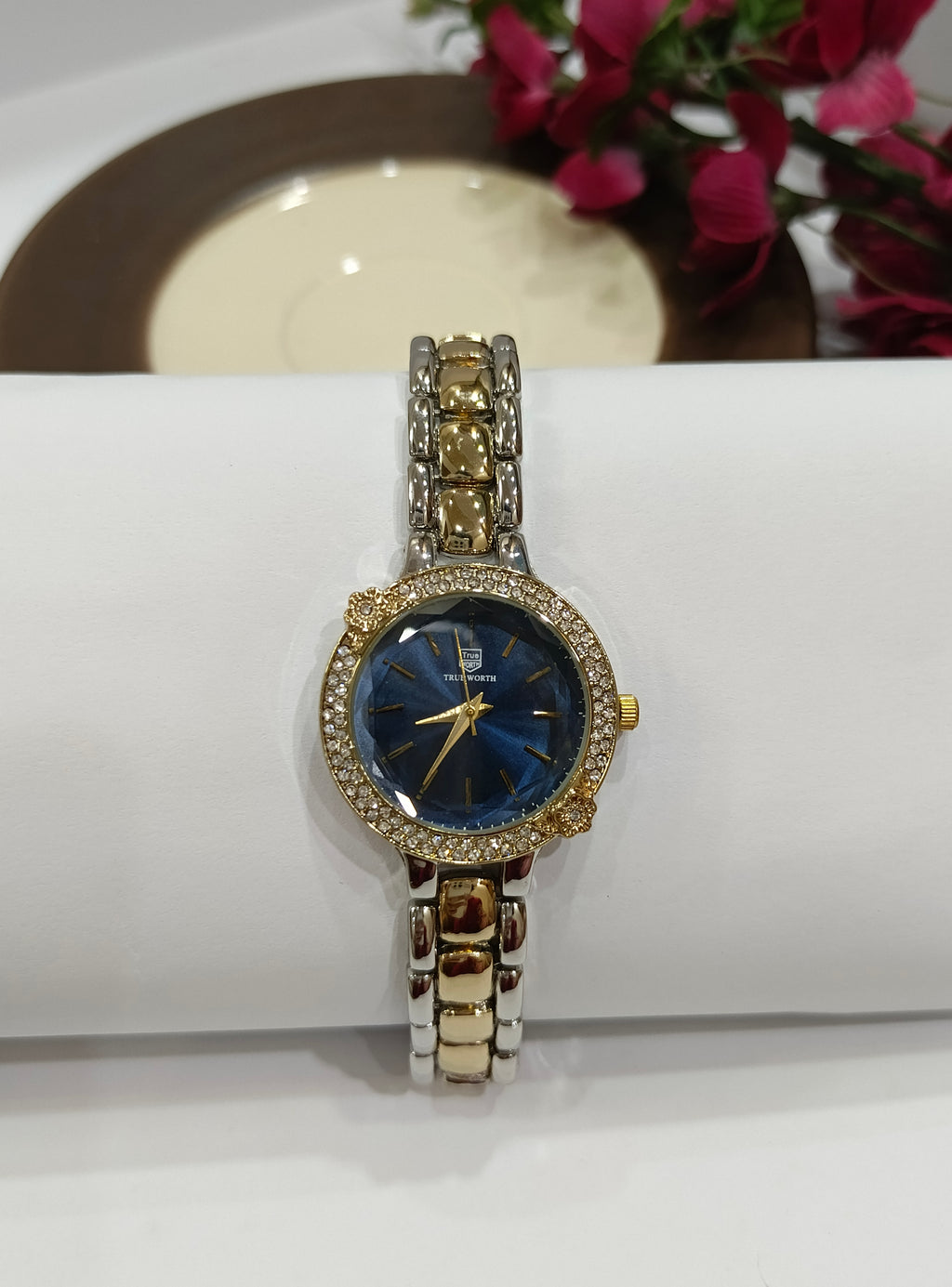True Worth Diamond Bezel Watch