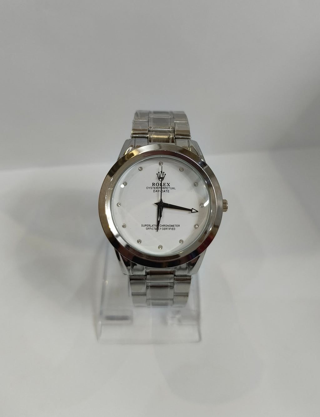 Silver Crown Men’s Classic Watch