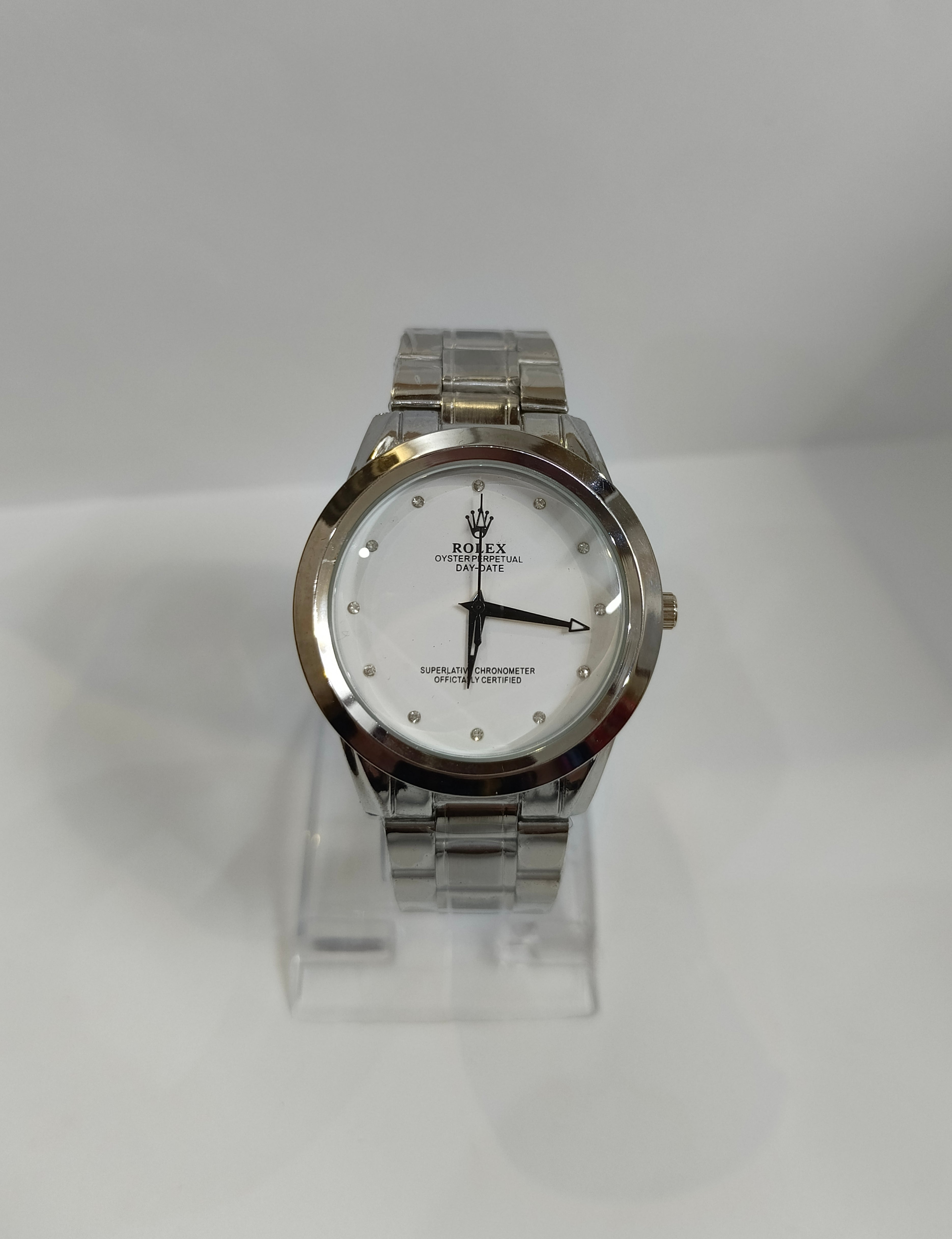 Silver Crown Men’s Classic Watch