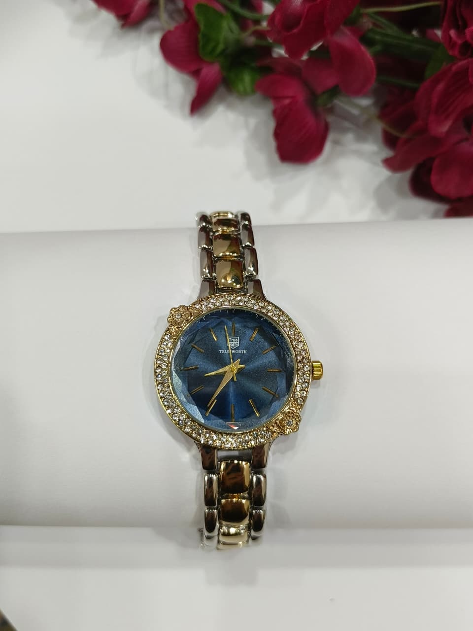True Worth Diamond Bezel Watch